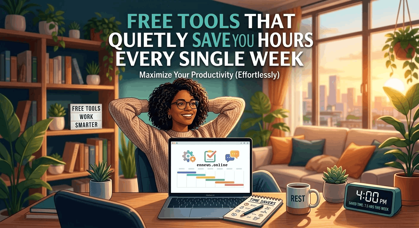 Free Tools That Quietly Save You Hours Every Single Week